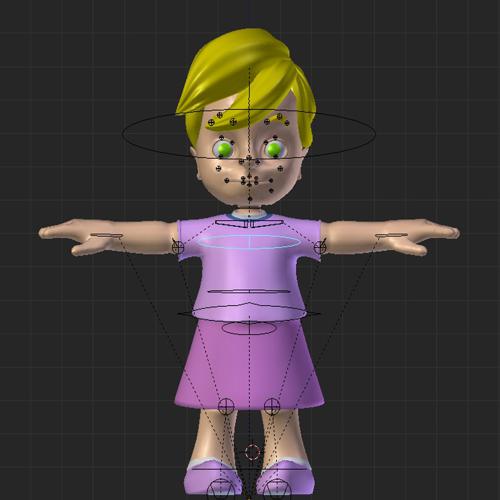 little girl preview image